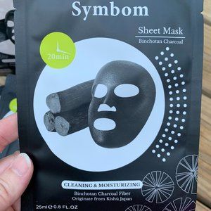 Symbom Charcoal Facial Mask Sheet